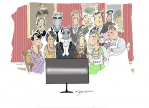 finale of Downton Abbey for Polo Times