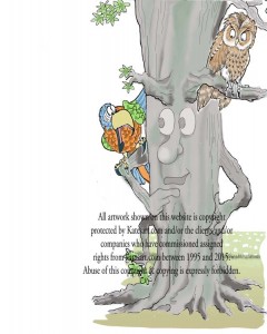 parrot & owl discuss tree judges
